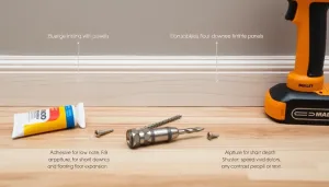 Jak zamontować listwy przypodłogowe do paneli