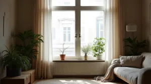 Jak zasłonić okno bez karnisza