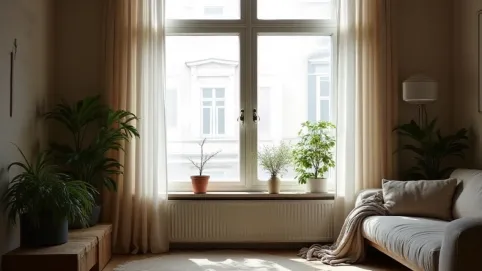 Jak zasłonić okno bez karnisza