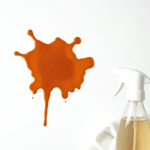 jak zmyć kawę ze ściany