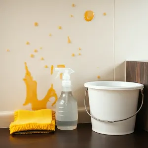 Jak zmyć tłuszcz ze ściany w kuchni