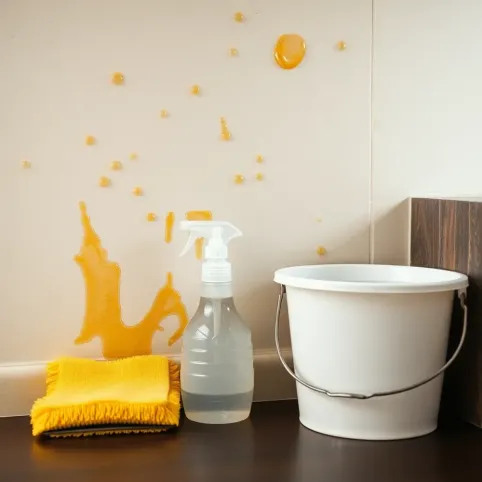 Jak zmyć tłuszcz ze ściany w kuchni