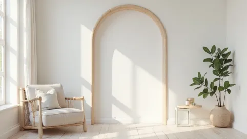 jak zrobić łuk na ścianie