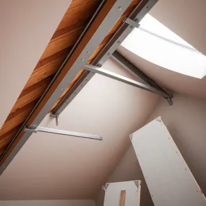 Jak zrobić sufit podwieszany na skosach