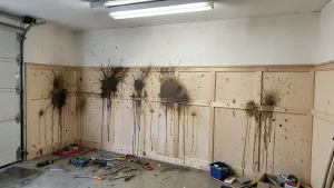 Jaka farbą na lamperię do warsztatu