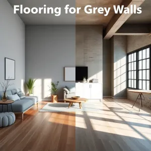 Jaka podłoga do szarych ścian