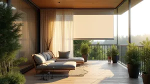 Jaki karnisz na taras