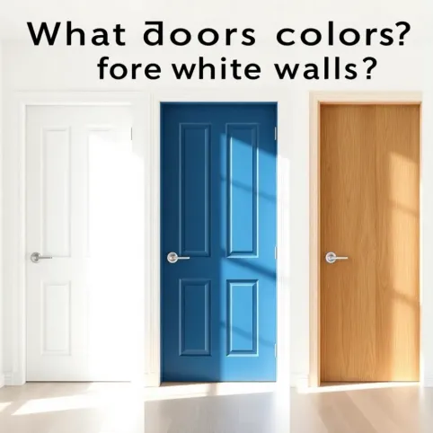 Jaki kolor drzwi do białych ścian