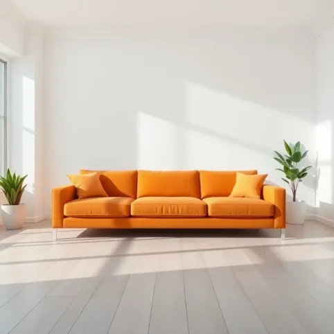 Jaki kolor kanapy do białych ścian