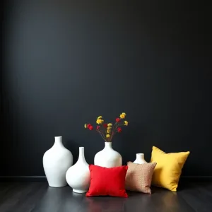 Jaki kolor pasuje do czarnego na ścianie