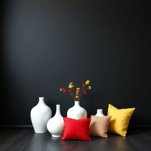 Jaki kolor pasuje do czarnego na ścianie