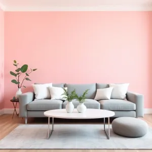 Jaki kolor pasuje do różowego na ścianie