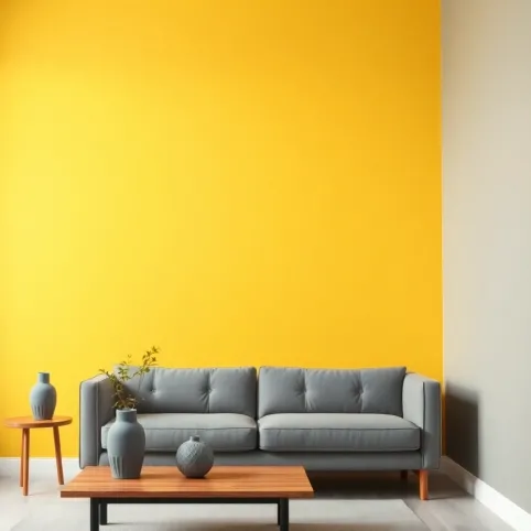 Jaki kolor pasuje do żółtego na ścianie