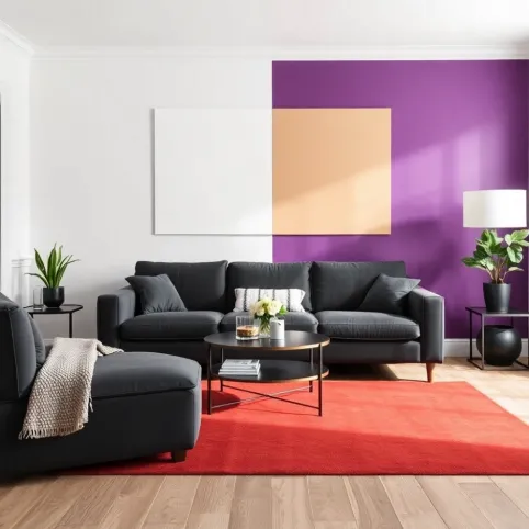 Jaki kolor ścian do antracytowych mebli