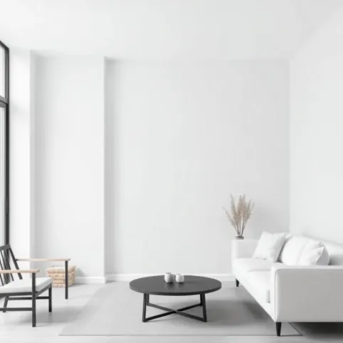 Jaki kolor ścian do biało czarnych mebli