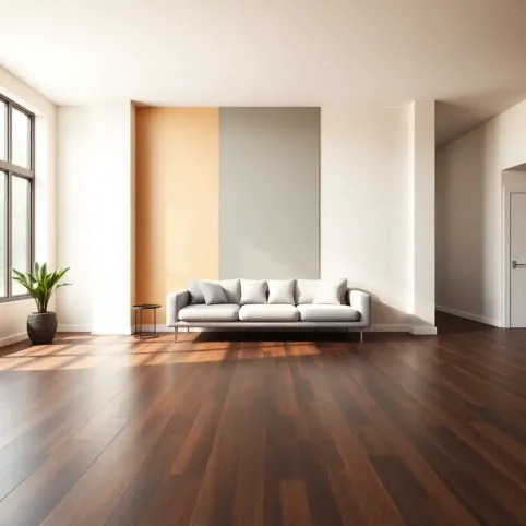 Jaki kolor ścian do brązowej podłogi