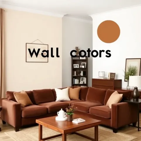 Jaki kolor ścian do brązowych mebli