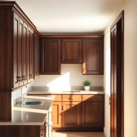 Jaki kolor ścian do brązowych mebli w kuchni