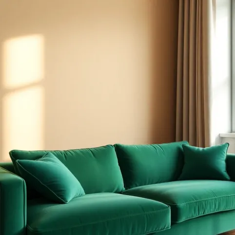 Jaki kolor ścian do butelkowej kanapy