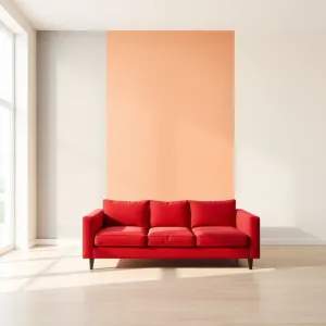 Jaki kolor ścian do czerwonych mebli