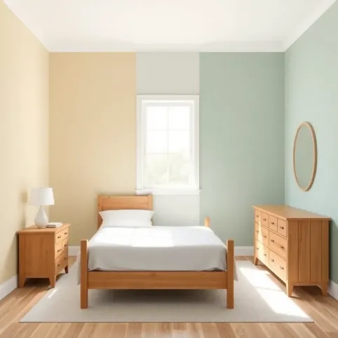 Jaki kolor ścian do sosnowych mebli
