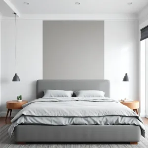 Jaki kolor ścian do szarego łóżka