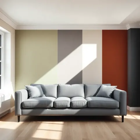 Jaki kolor ścian do szarej kanapy