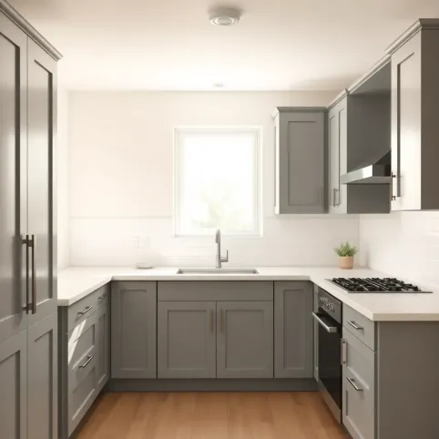 Jaki kolor ścian do szarej kuchni