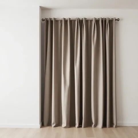 Jaki kolor ścian do szarych zasłon