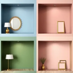 Jaki kolor ścian do złotych dodatków