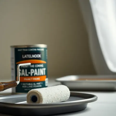 Jaki wałek do malowania ścian farbą lateksową