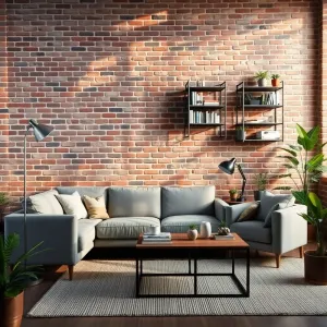 Jakie meble do ściany z cegły