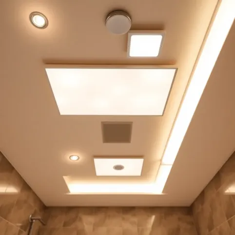 Jakie oświetlenie do łazienki na sufit