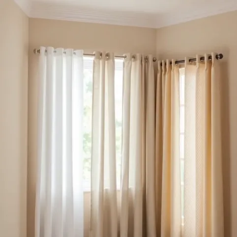 Jakie zasłony do beżowych ścian