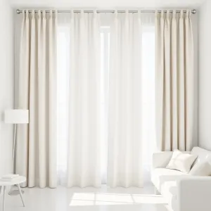 Jakie zasłony do białych ścian i białych mebli