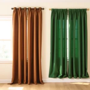 Jakie zasłony do kremowych ścian