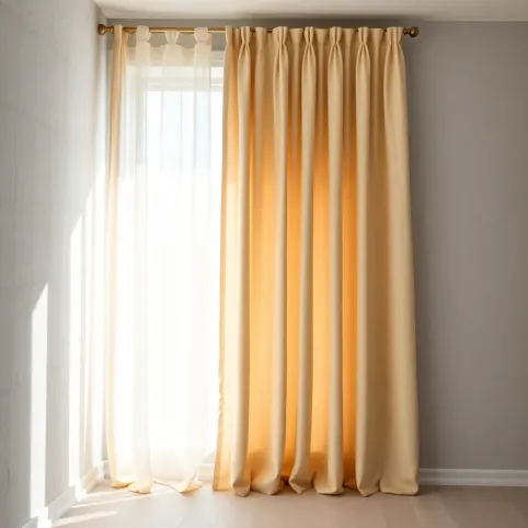 jakie zasłony do szarych ścian