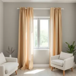 Jakie zasłony do szarych ścian i białych mebli