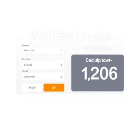 Kalkulator budowlany ściany