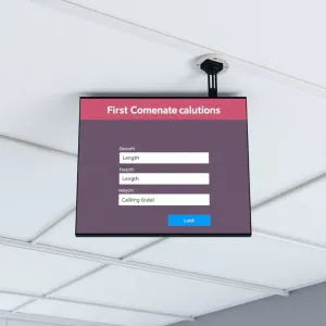 Kalkulator sufit podwieszany kasetonowy