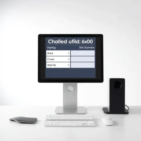 Kalkulator sufitów podwieszanych 60x60