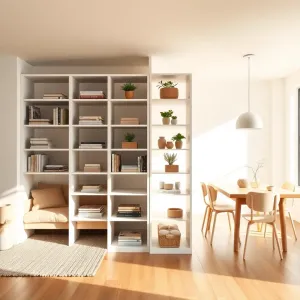 KALLAX jako ścianka działowa