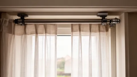 Karnisz na ramę okna