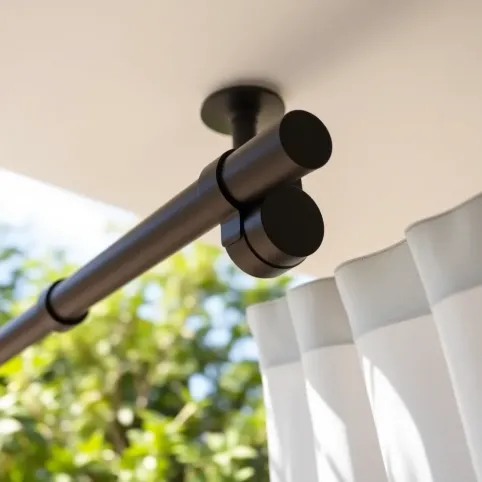 Karnisz sufitowy na taras