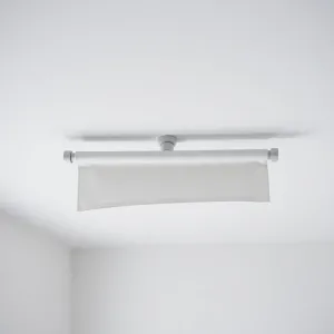 Karnisz sufitowy pojedynczy z maskownicą