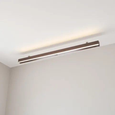 Karnisz sufitowy z maskownicą LED