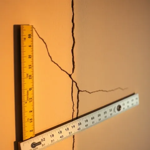 Koszt naprawy pęknięć ścian