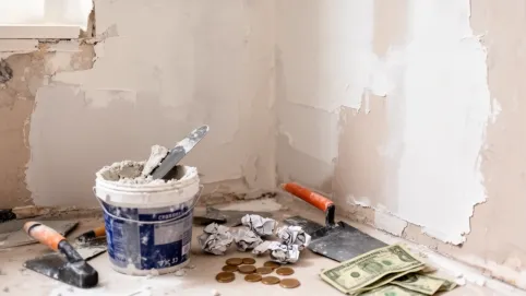 koszt tynkowania ścian wewnętrznych