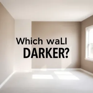 Którą ścianę w pokoju pomalować na ciemniejszy kolor