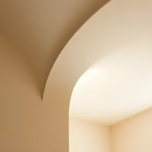 Łączenie ściany z sufitem na butelkę